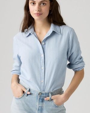 Levi's Carlile Classic Poplin Shirt - Blue