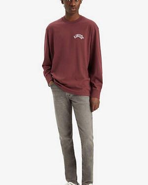 Levi's Jeans 512 Slim Affusolati - Rosso