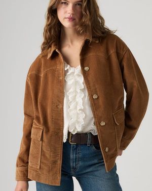 Levi's Corduroy Demi Shacket - Bruin