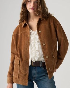 Levi's Corduroy Demi Shacket - Marron