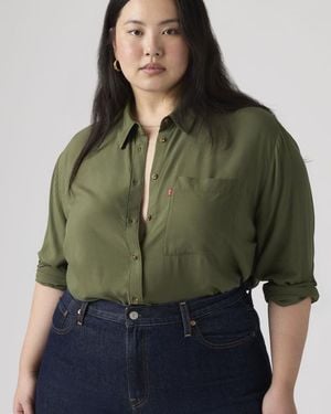 Levi's Darlene Shirt (Plus Size) - Green