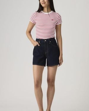 Levi's Cinch Mid Thigh Lightweight Shorts - Blue