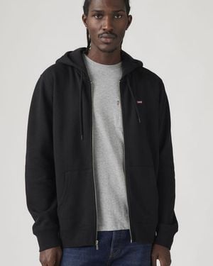 Levi's Zip Up Hoodie - Black