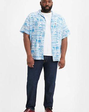 Levi's Jeans 502 Affusolati (Taglie Forti) - Blu