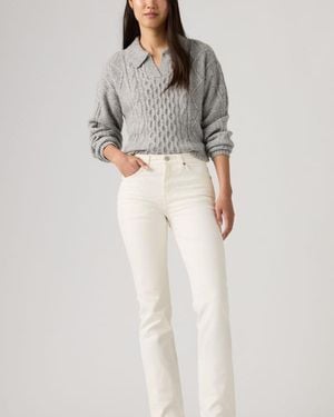 Levi's Wedgie Slim Jeans - White