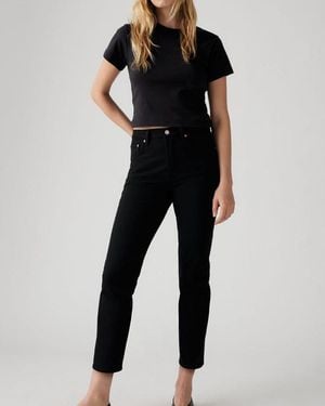 Levi's 501 Crop Jeans - Black