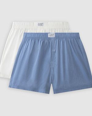 Levi's Woven Boxer 2 Pack - Blu