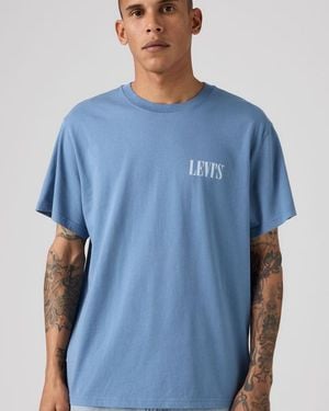 Levi's Relaxed Fit Graphic Tee - Blue