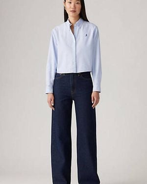Levi's Ribcage Wide Leg Jeans - Blue
