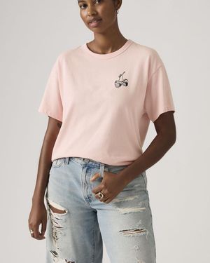 Levi's Graphic Vintage Fit Tee - Pink