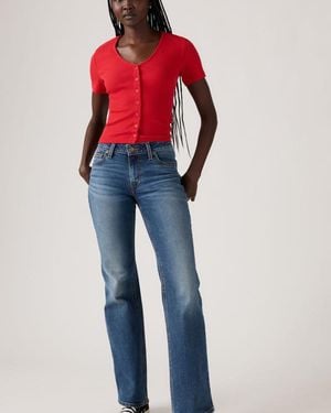 Levi's Superlow Bootcut Jeans - Rood
