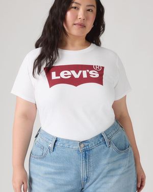 Levi's Perfect Logo Tee (Plus Size) - Black
