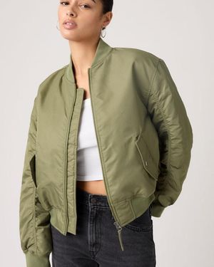 Levi's Cazadora De Aviador Scout Western - Verde