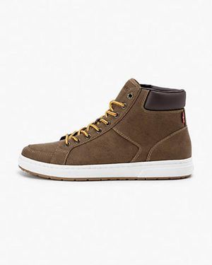 Levi's Zapatillas Para Hombre Piper Mid - Marrón