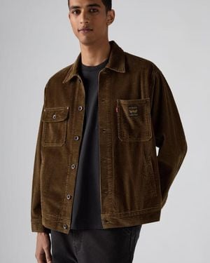 Levi's Corduroy Sunrise Trucker Jacket - Braun