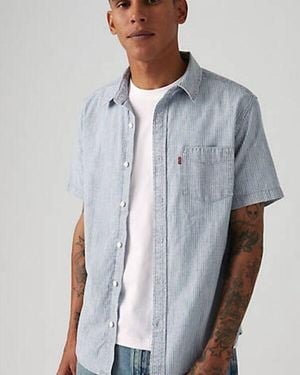 Levi's Camicia Classic Standard A Manica Corta - Blu