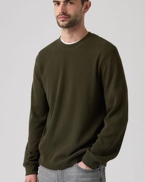 Levi's Long Sleeve Standard Fit Thermal Tee - Green