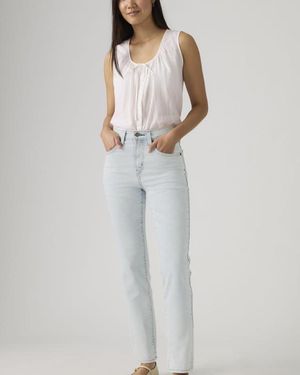 Levi's 724 High Rise Straight Jeans - Blue