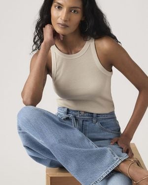 Levi's Essential Racer Tank Top - Blue