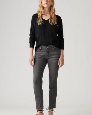 Levi's Mid Rise Boyfriend Jeans - Black
