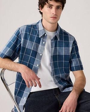 Levi's Luru Boxy Short Sleeve Shirt - Blue
