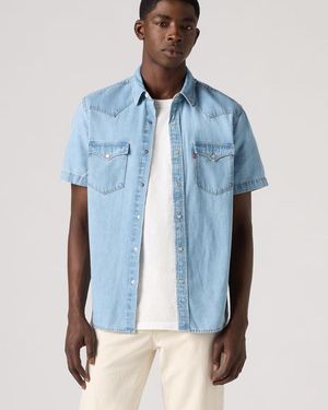 Levi's Classic Standard Fit Western Shirt - Blue