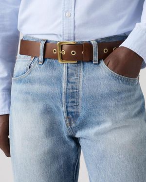 Levi's Maverick Eyelet Belt - Brown