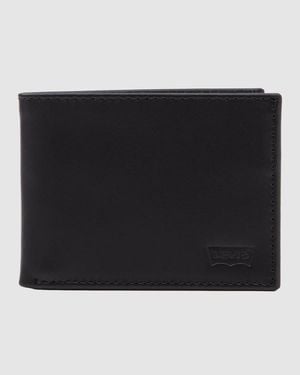 Levi's Batwing Bifold Id Wallet - Black