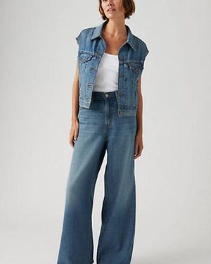 Levi's Jeans Xl Straight Lino+ Denim - Blu