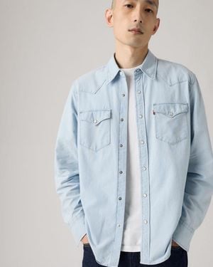 Levi's Classic Western Denim Shirt - Blue