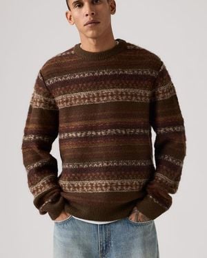 Levi's Maglia Girocollo Presidio - Marrone