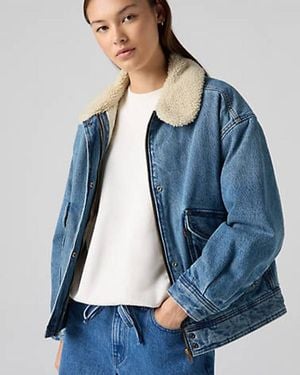 Levi's Sherpa Bomber Jacket - Blue