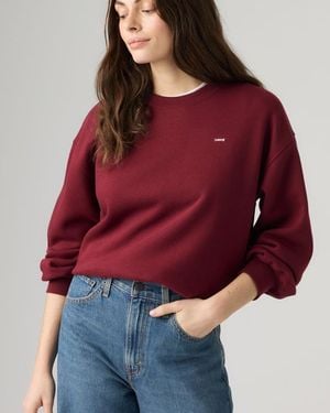 Levi's Everyday Crewneck Sweatshirt - Rojo