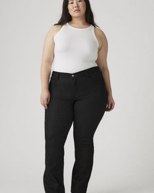 Levi's Jeans Moldeadores Bootcut 315 - Negro