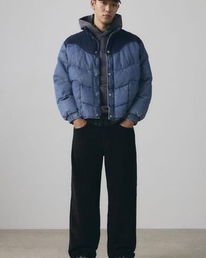 Levi's Wild West Short Puffer Jacket - Blue