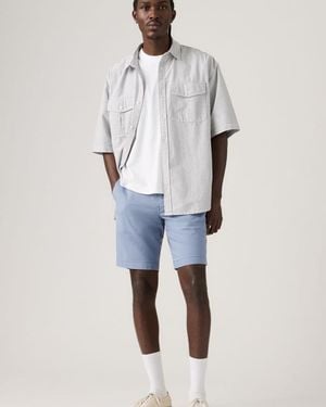 Levi's Xx Chino Ii Linen Cotton Linen Shorts - Multicolour