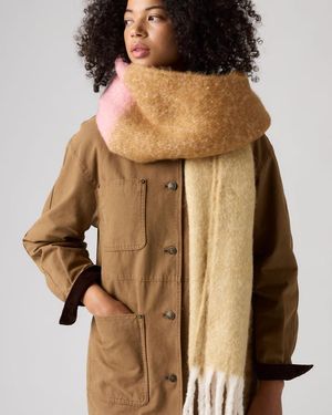 Levi's Fuzzy Scarf - Marrón