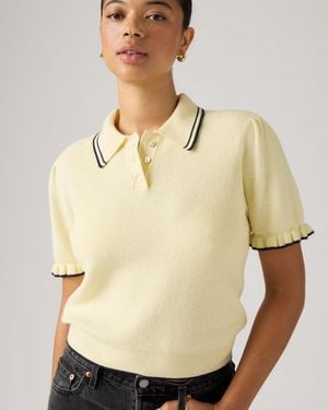 Levi's Supersoft Summer Short Sleeve Polo - Natural