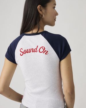 Levi's Camiseta Raglán Graphic Riley - Multicolor