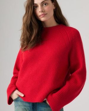 Levi's Frida Wool Crewneck Sweater - Rosso