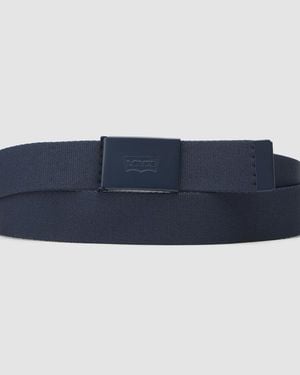 Levi's Tonal Batwing Web Belt - Blue