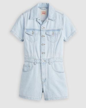 Levi's Type Iii Romper - Blue
