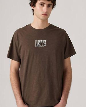 Levi's Camiseta Relaxed Fit - Marrón