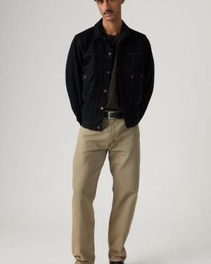 Levi's 555 Relaxed Straight Jeans - Zwart