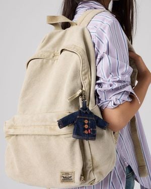 Levi's Mini Trucker Charm - Natural