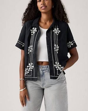 Levi's Sonny Novelty Camp Shirt - Grey