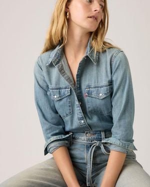 Levi's Iconic Western Shirt - Blue