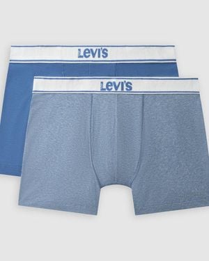 Levi's Vintage Boxer Brief 2 Pack - Blu