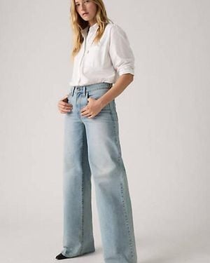 Levi's 728 High Rise Wide Leg Jeans - Blue