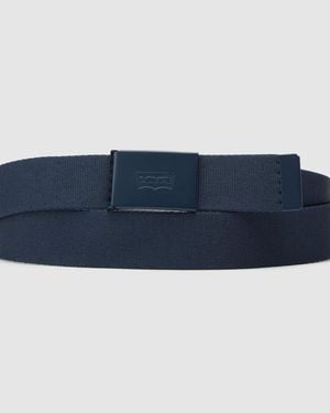 Levi's Tonal Batwing Web Belt - Blue